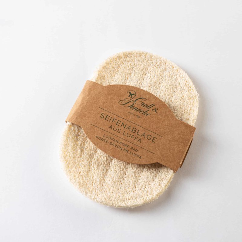 Loofah soap holder